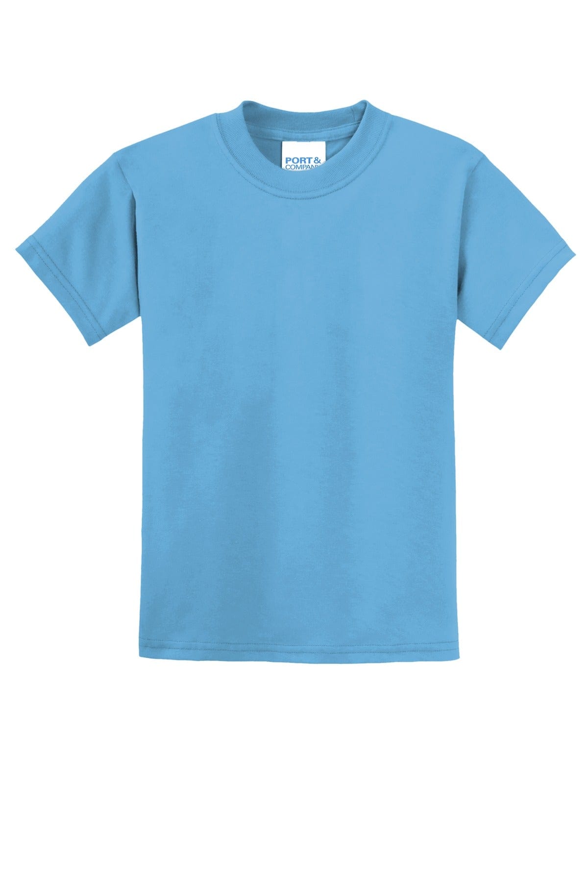 Port T-Shirts XS / Aquatic Blue Port & Company ®  - Youth Core Blend Tee.  PC55Y