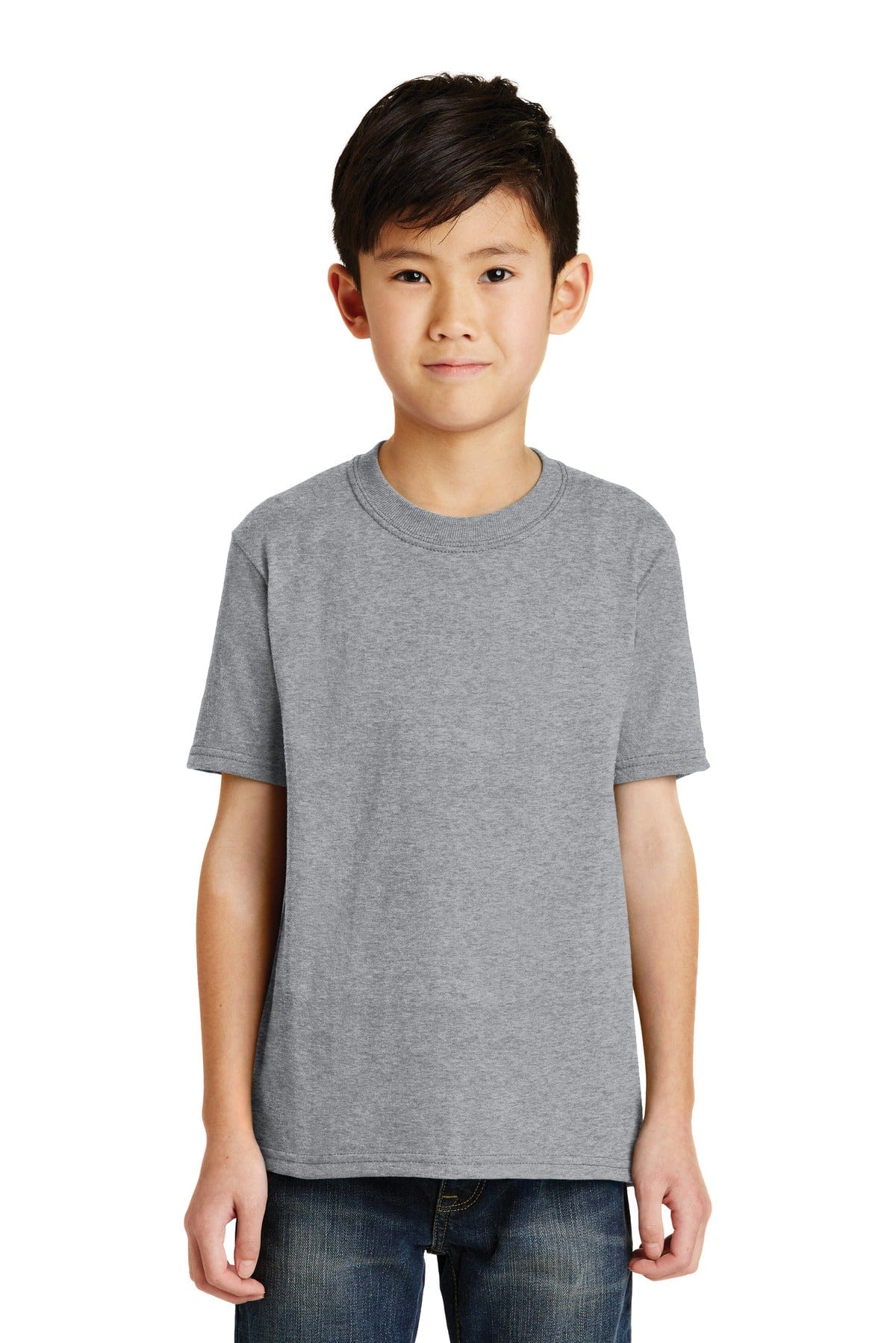 Port T-Shirts XS / Athletic Heather Port & Company ®  - Youth Core Blend Tee.  PC55Y