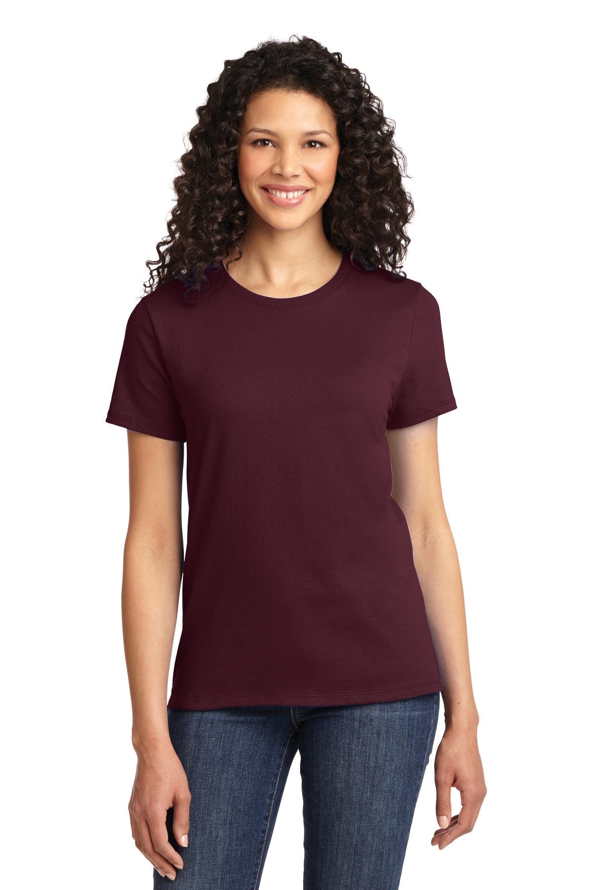 Port T-Shirts XS / Athletic Maroon Port & Company ®  - Ladies Essential Tee. LPC61, Basic Colors