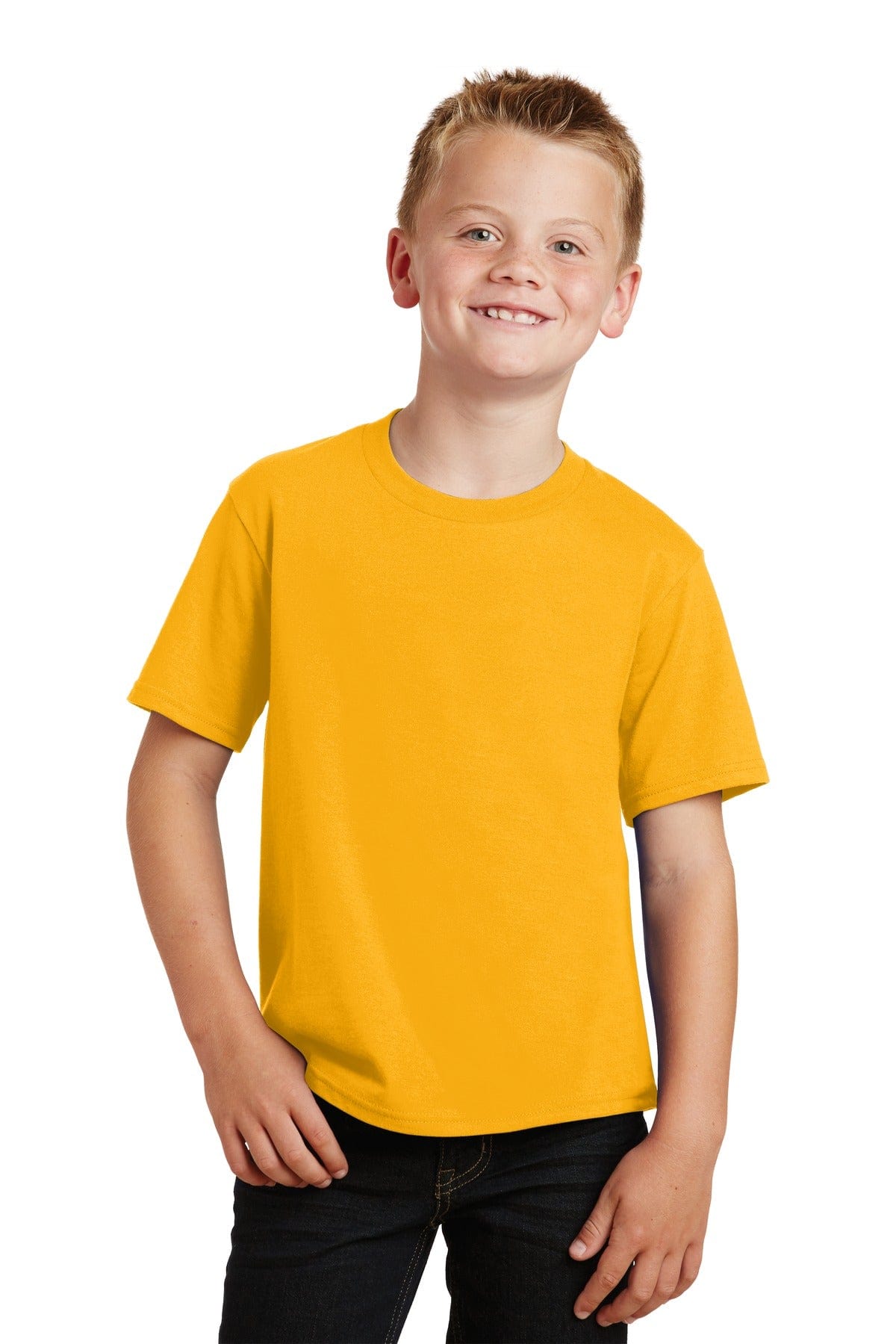 Port T-Shirts XS / Bright Gold Port & Company ®  Youth Fan Favorite Tee. PC450Y