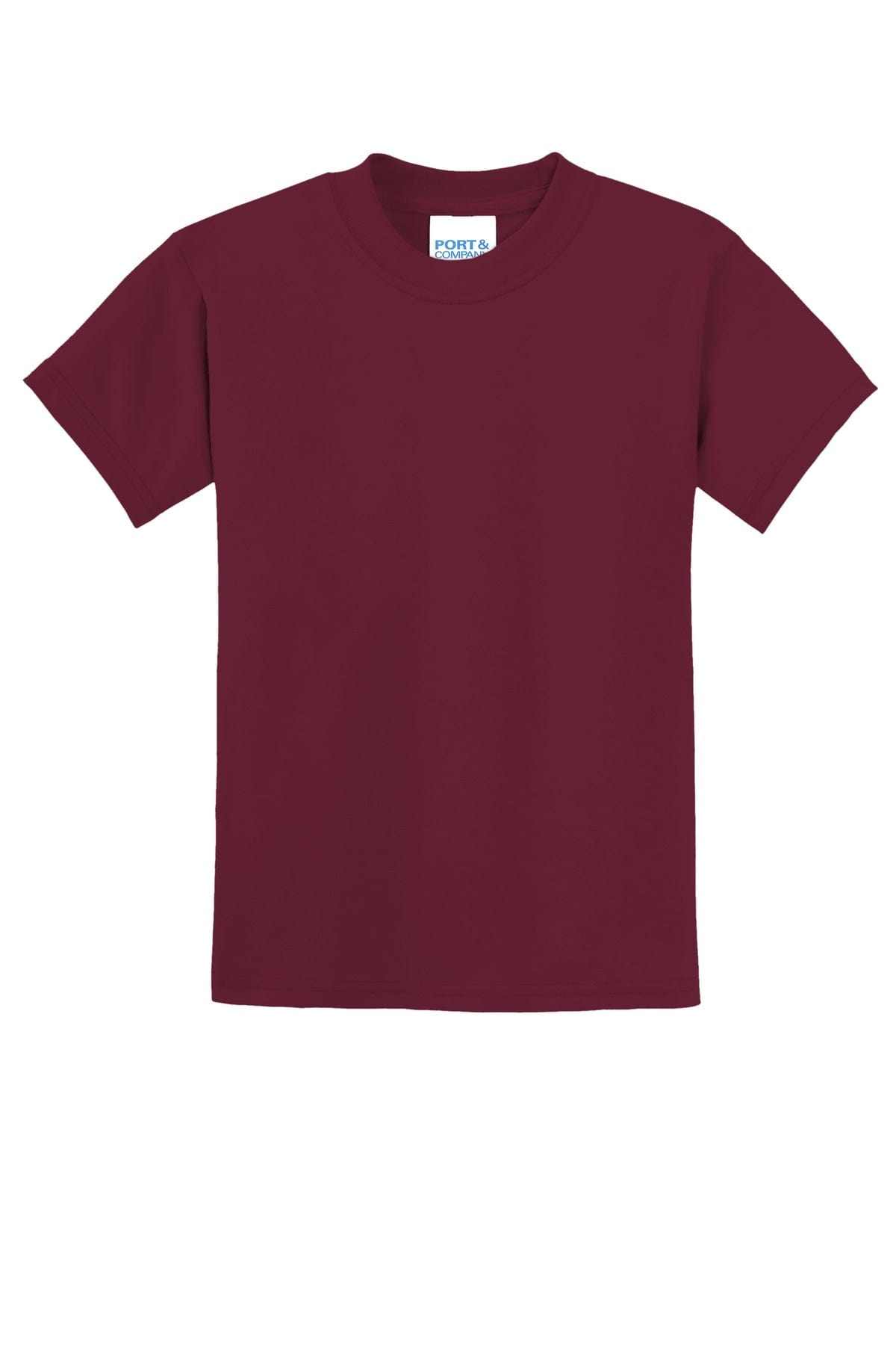 Port T-Shirts XS / Cardinal Port & Company ®  - Youth Core Blend Tee.  PC55Y