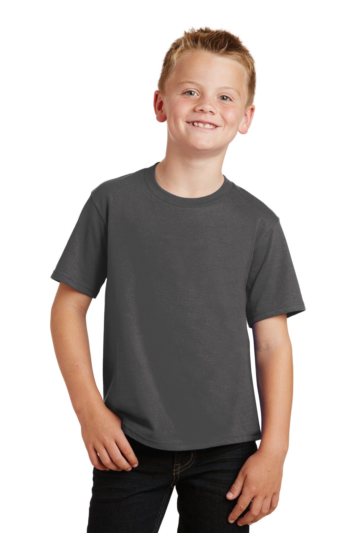 Port T-Shirts XS / Charcoal Port & Company ®  Youth Fan Favorite Tee. PC450Y