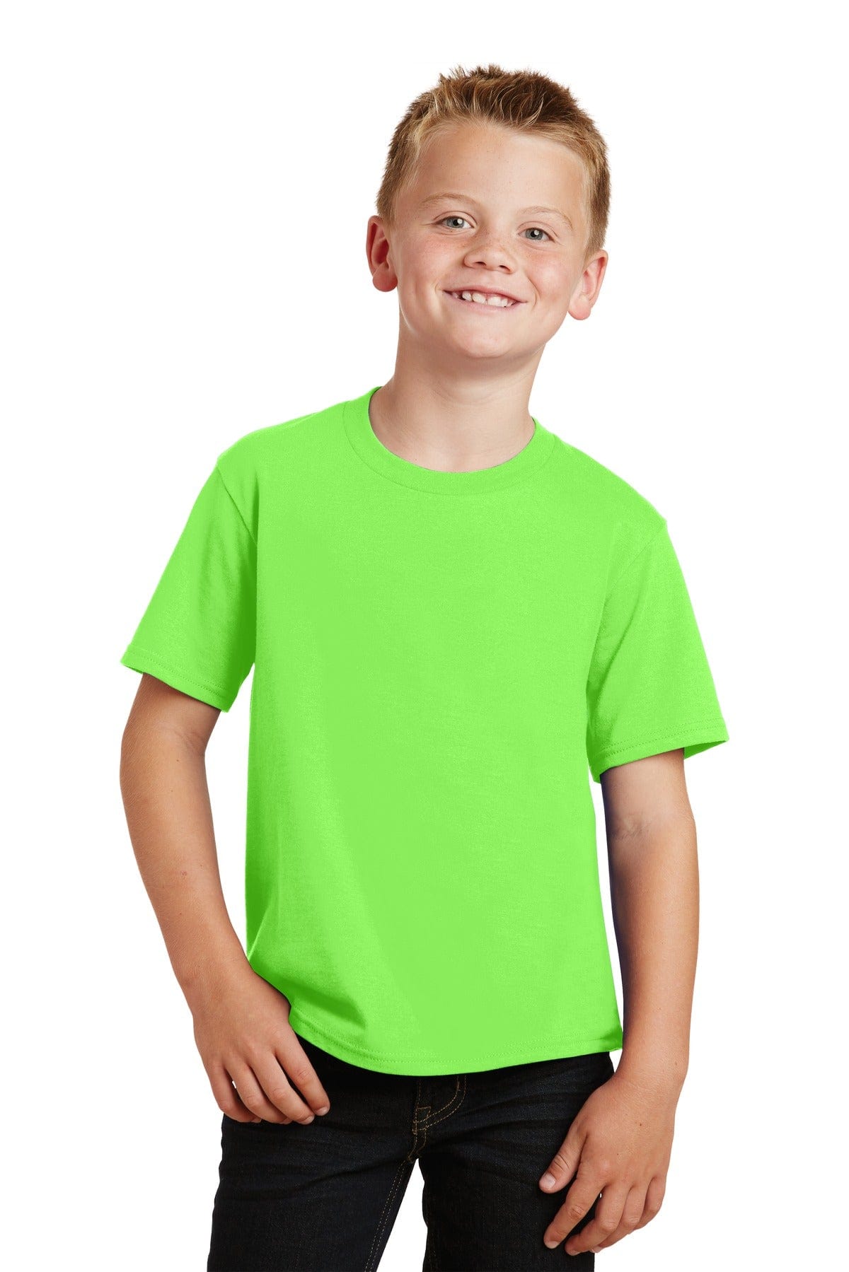 Port T-Shirts XS / Flash Green Port & Company ®  Youth Fan Favorite Tee. PC450Y