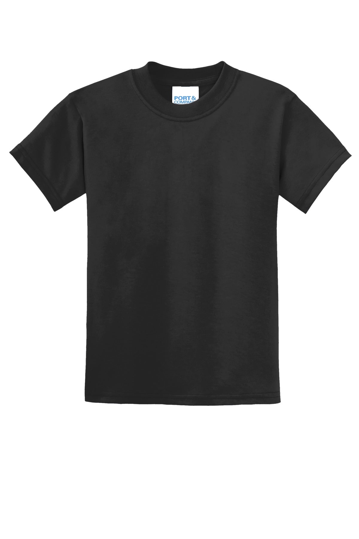 Port T-Shirts XS / Jet Black Port & Company ®  - Youth Core Blend Tee.  PC55Y, Basic Colors