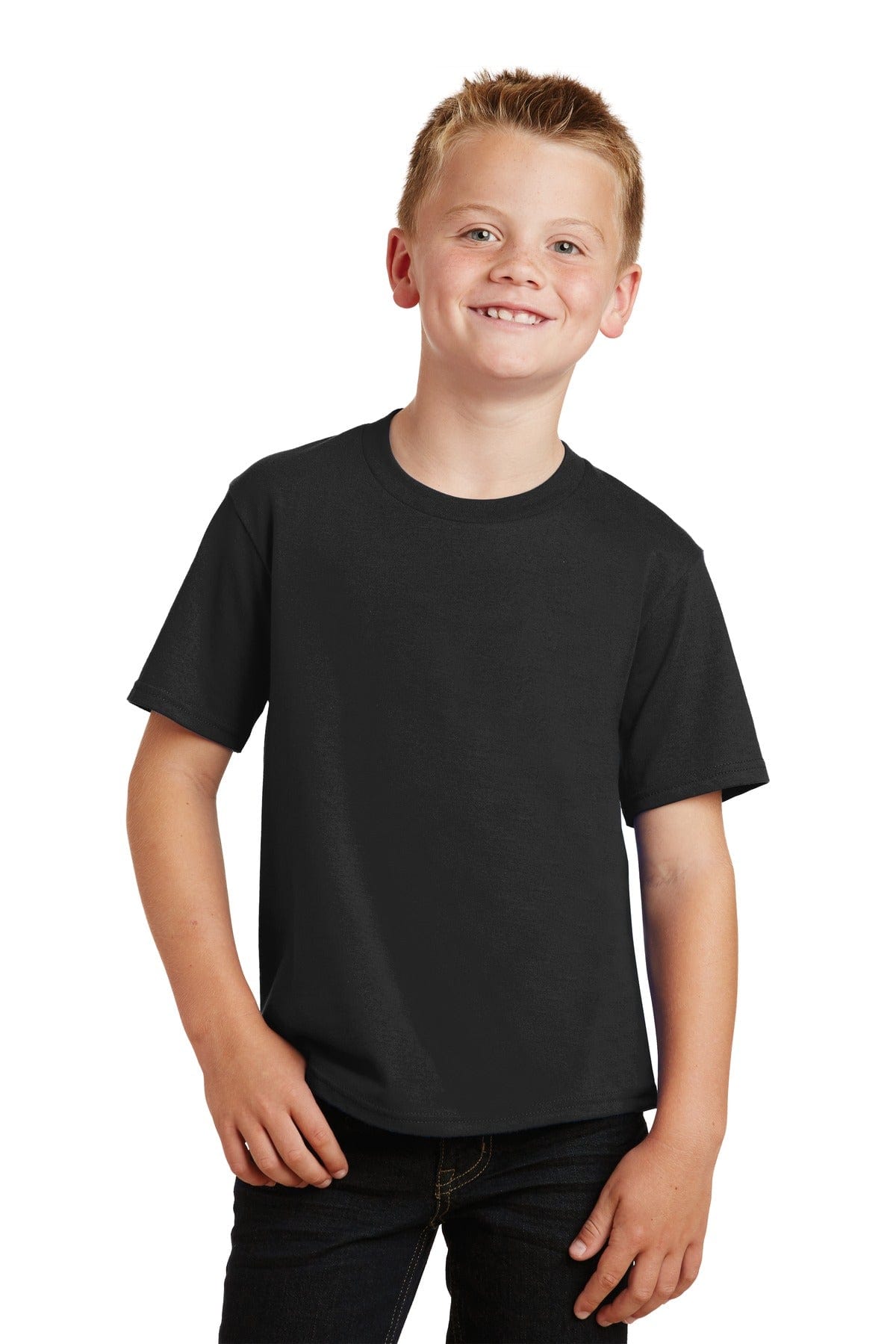 Port T-Shirts XS / Jet Black Port & Company ®  Youth Fan Favorite Tee. PC450Y