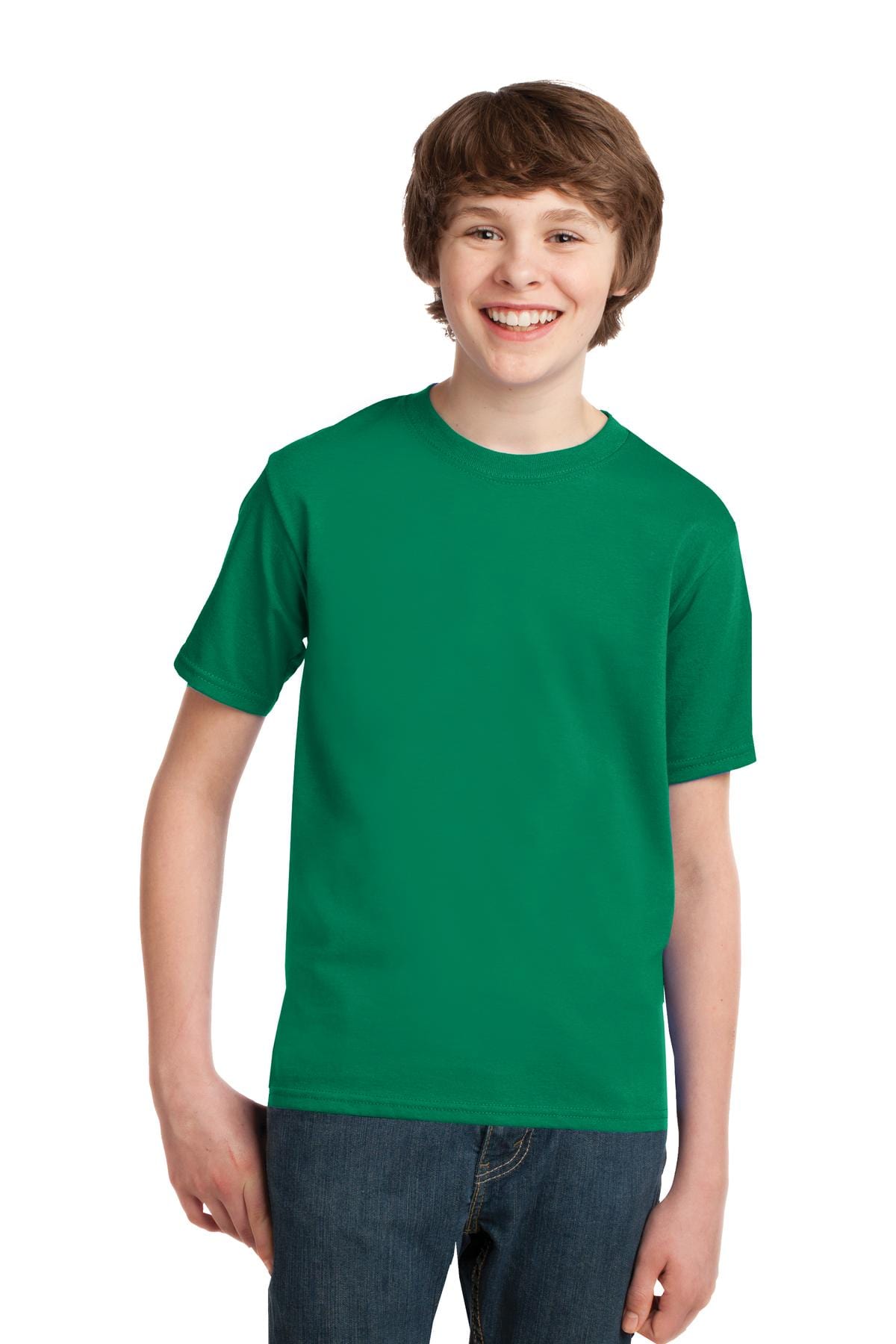 Port T-Shirts XS / Kelly Port & Company ®  - Youth Essential Tee. PC61Y, Basic Colors