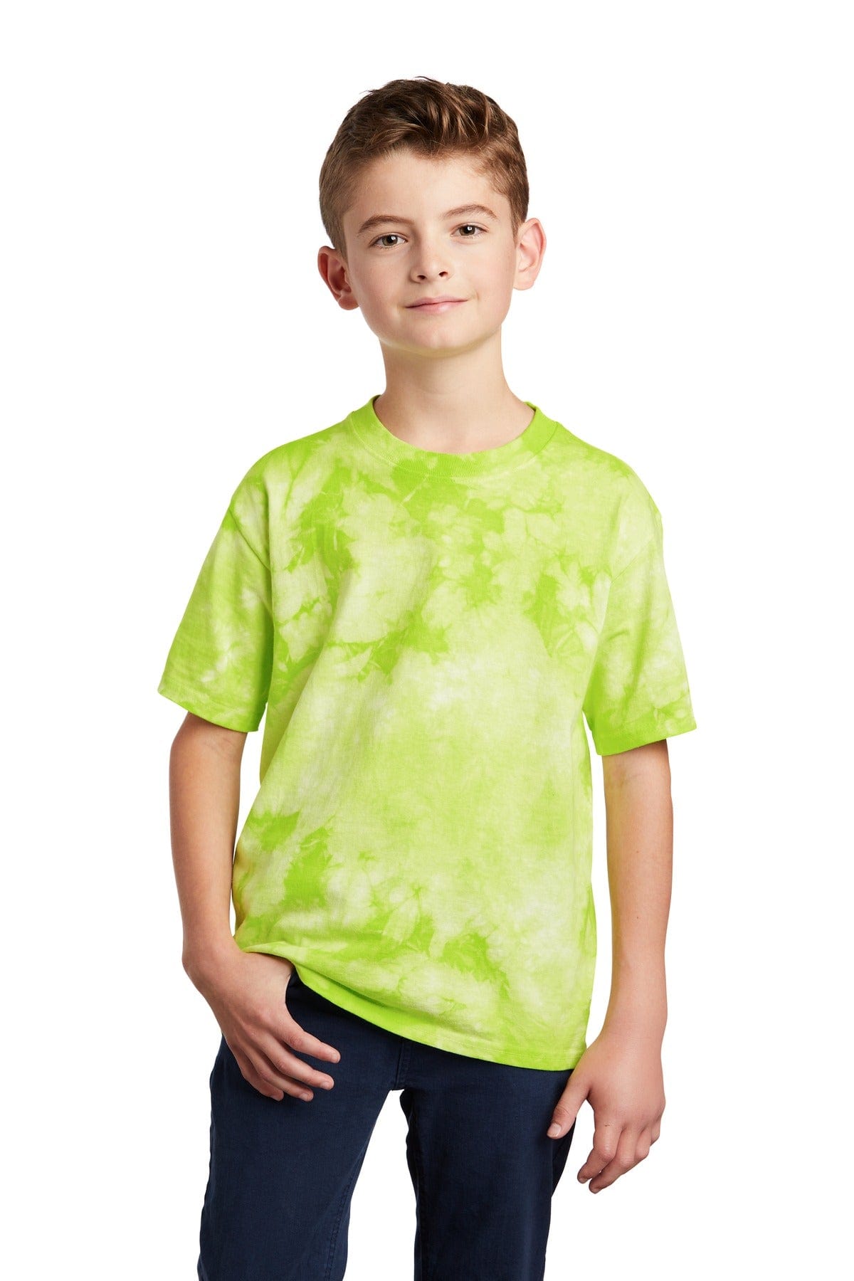 Port T-Shirts XS / Lemon Lime Port & Company  ®  Youth Crystal Tie-Dye Tee PC145Y