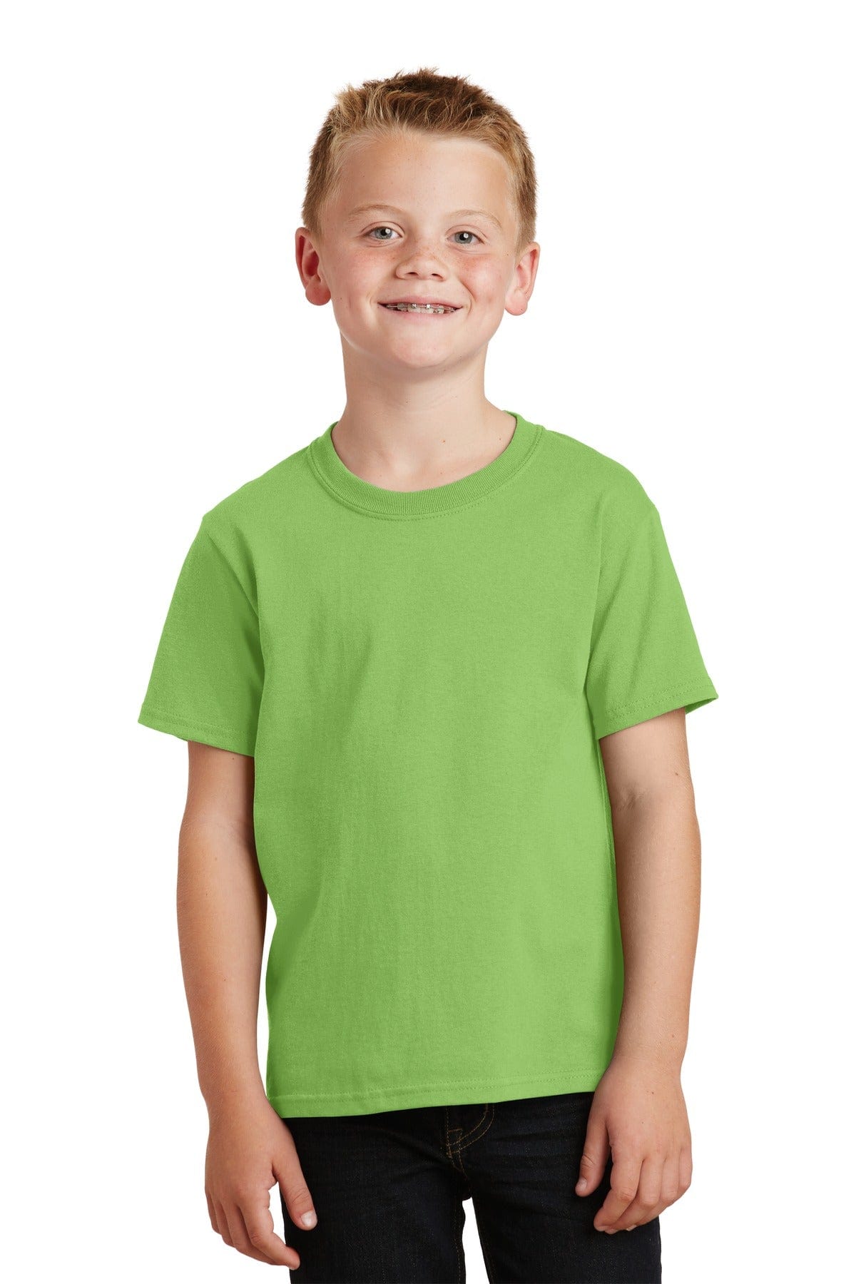 Port T-Shirts XS / Lime Port & Company ®  - Youth Core Cotton Tee. PC54Y