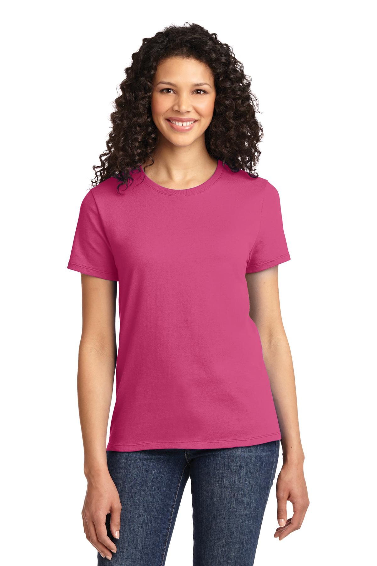 Port T-Shirts XS / Sangria Port & Company ®  - Ladies Essential Tee. LPC61