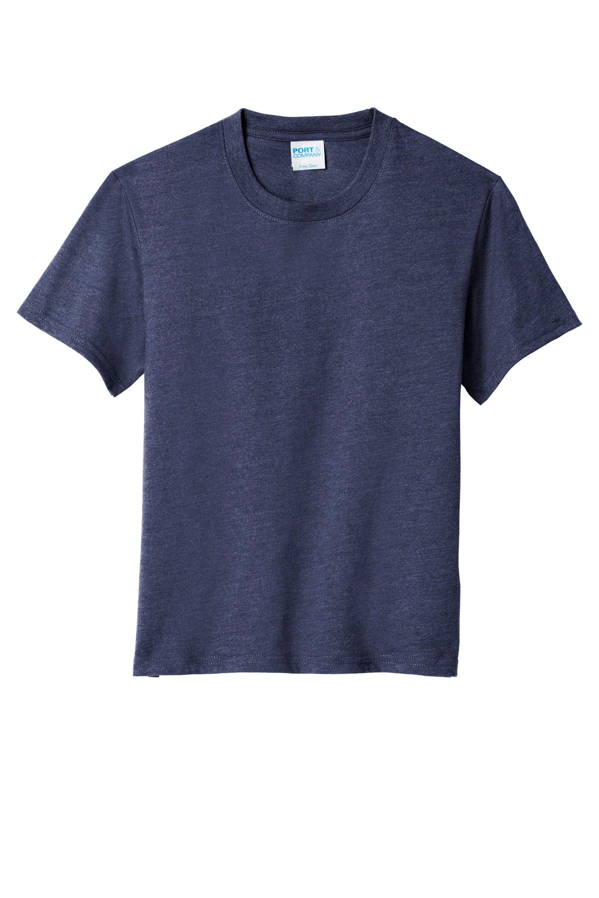 Port T-Shirts XS / Team Navy Heather Port & Company  ®  Youth Fan Favorite  ™  Blend Tee. PC455Y