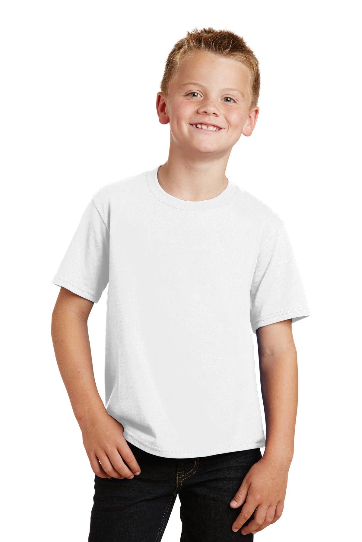 Port T-Shirts XS / White Port & Company ®  Youth Fan Favorite Tee. PC450Y