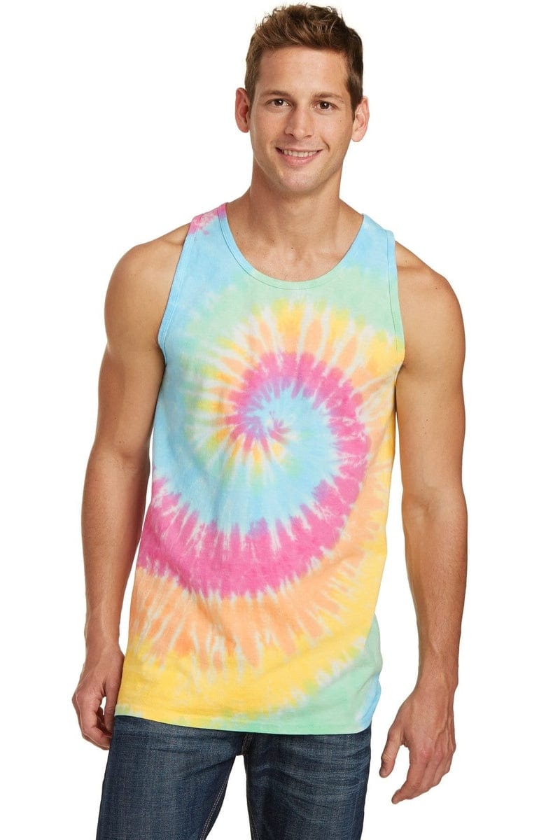 Port Tank Tops Port & Company PC147TT: Tie-Dye Tank Top