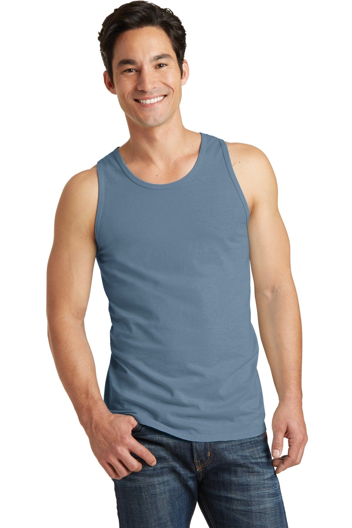 Port Tank Tops S / Denim Blue Port & Company ®  Beach Wash ™  Garment-Dyed Tank.  PC099TT