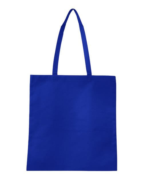 Q-Tees Q126300-Non-Woven Tote Bag in Royal