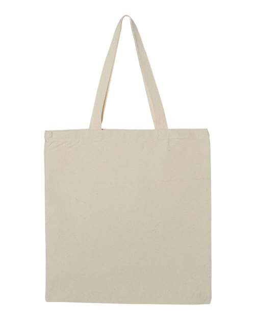 Q-Tees 3781 OSFA / Natural Q-Tees Q800-Promotional Tote