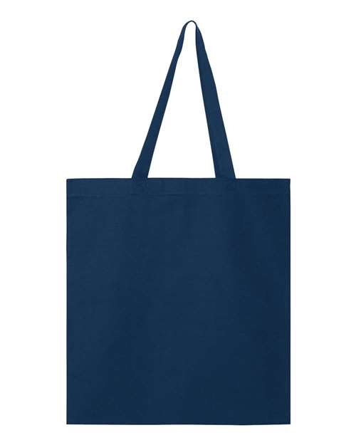 Q-Tees 3781 OSFA / Navy Q-Tees Q800-Promotional Tote