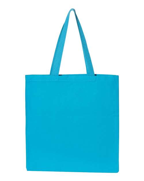 Q-Tees 3781 OSFA / Turquoise Q-Tees Q800-Promotional Tote