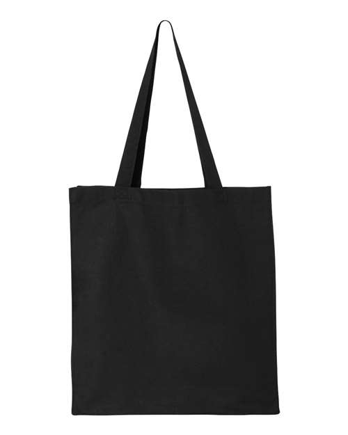 Q-Tees 4323 OSFA / Black Q-Tees Q125300-14L Shopping Bag