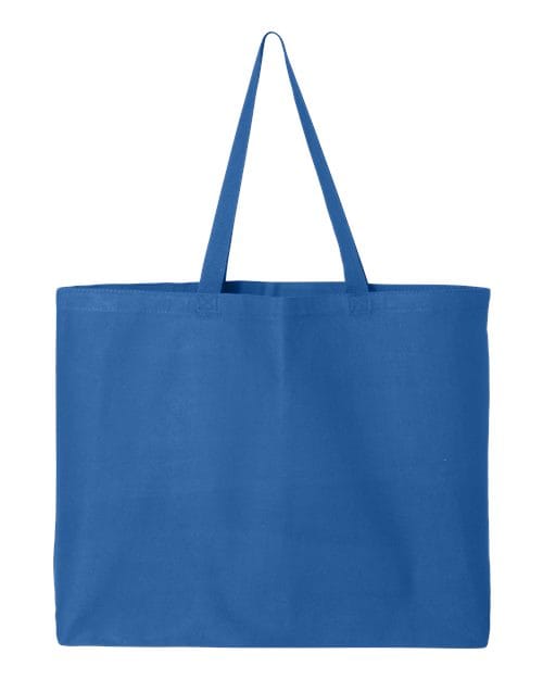 Q-Tees 4324 OSFA / Royal Q-Tees Q600-25L Jumbo Tote