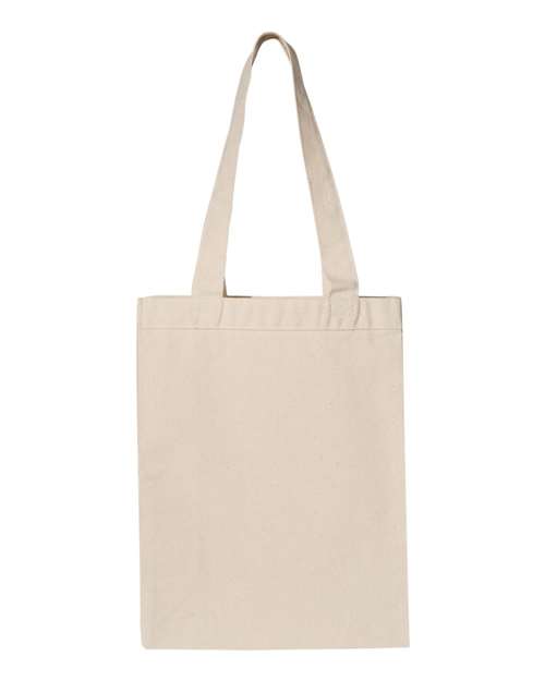 Q-Tees Q1000-12L Gussetted Shopping Bag in Natural