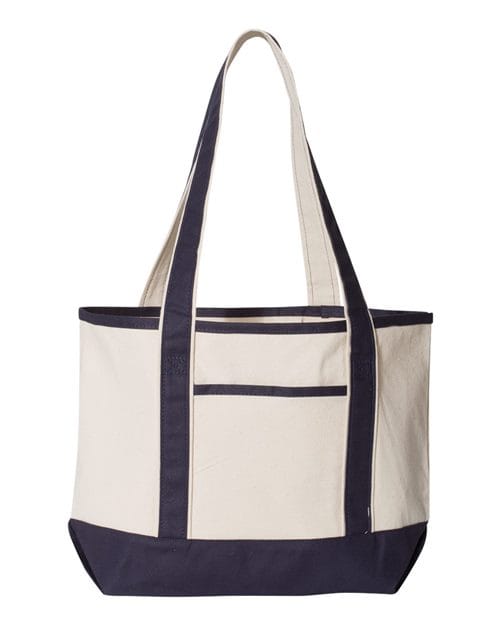 Q-Tees Q125800-20L Small Deluxe Tote in 