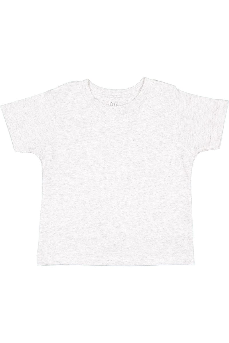 Rabbit Skins Infant/Toddler 2T / Ash Rabbit Skins RS3301: Toddler Cotton Jersey T-Shirt