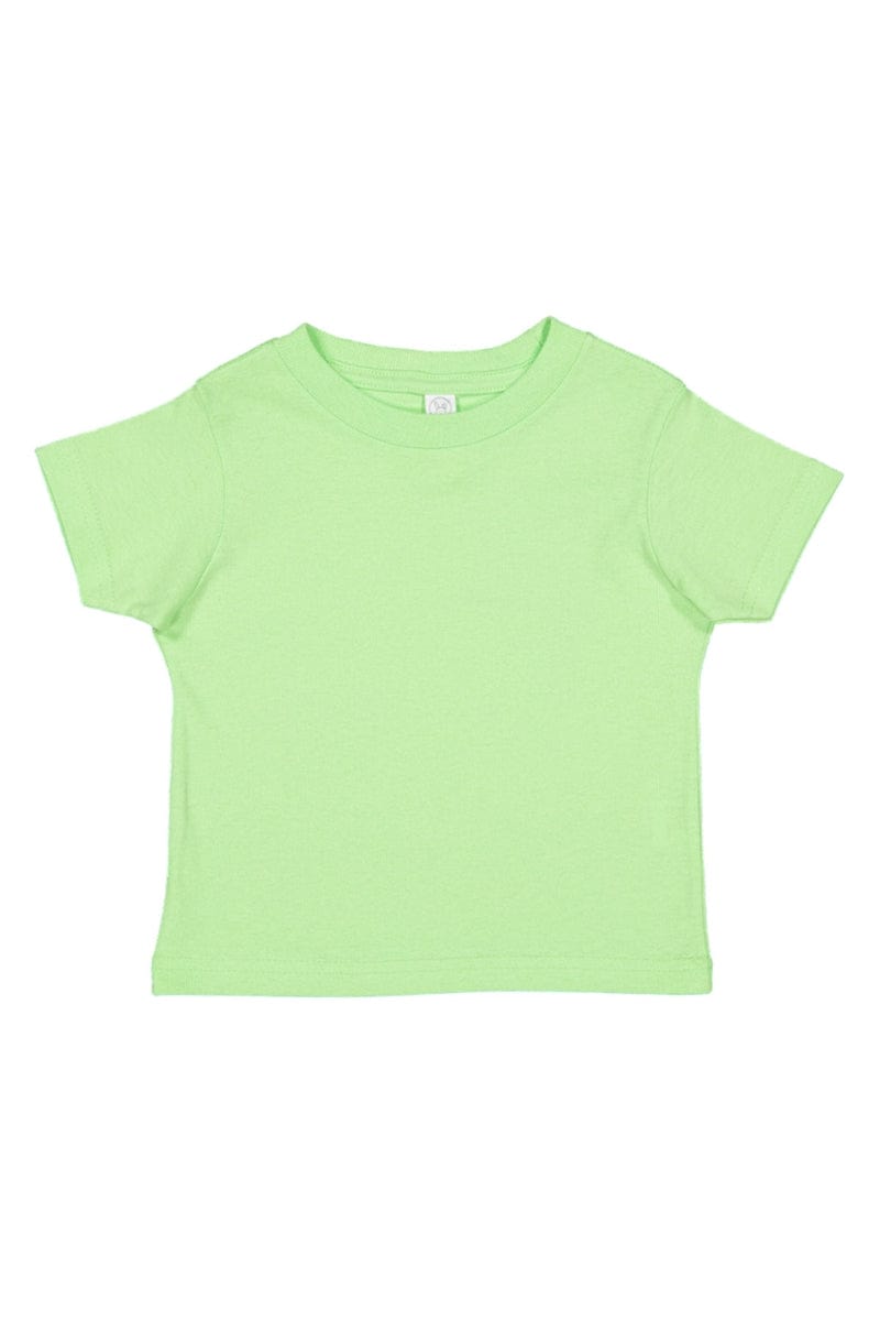 Rabbit Skins Infant/Toddler 2T / Key Lime Rabbit Skins 3321: Toddler Fine Jersey T-Shirt