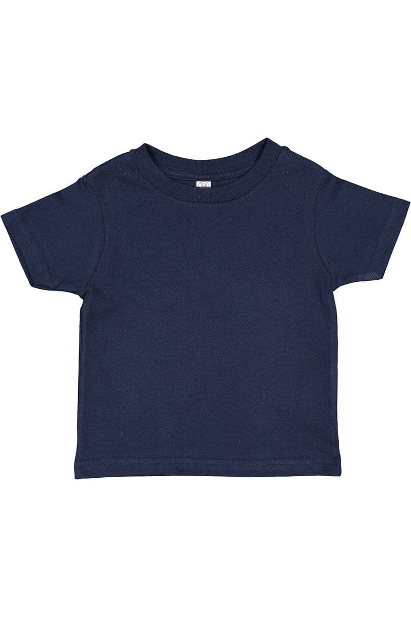 Rabbit Skins Infant/Toddler 2T / Navy Rabbit Skins RS3301: Toddler Cotton Jersey T-Shirt, Basic Colors