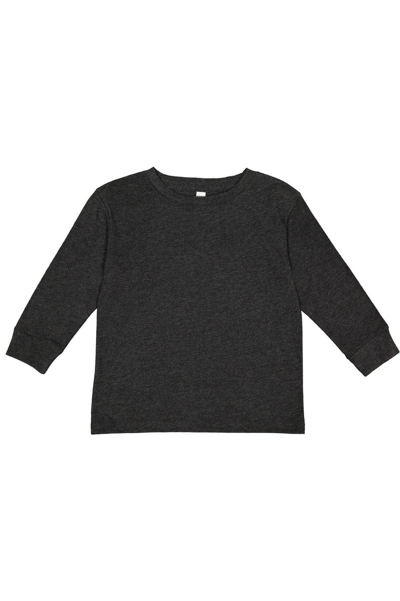 Rabbit Skins Infant/Toddler 2T / Vintage Smoke Rabbit Skins RS3302: Toddler Long-Sleeve Fine Jersey T-Shirt