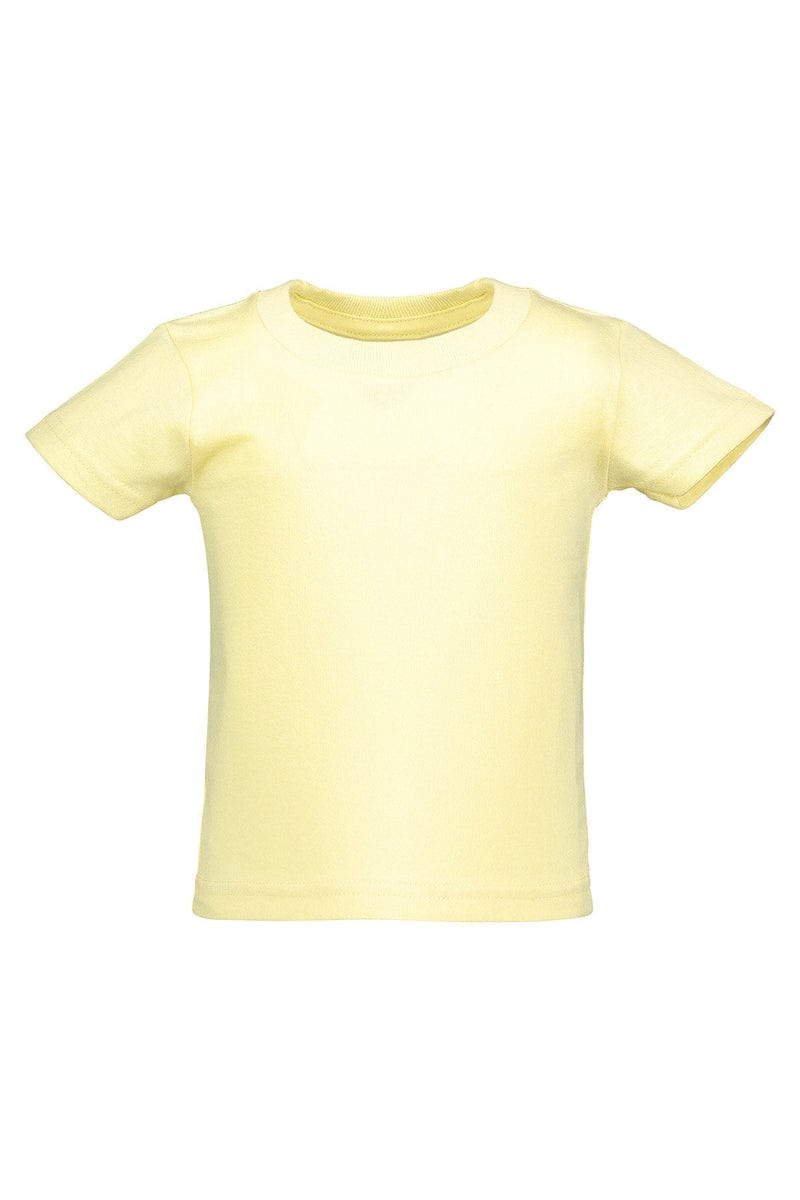 Rabbit Skins Infant/Toddler 6MOS / Banana Rabbit Skins 3401: Infant Cotton Jersey T-Shirt