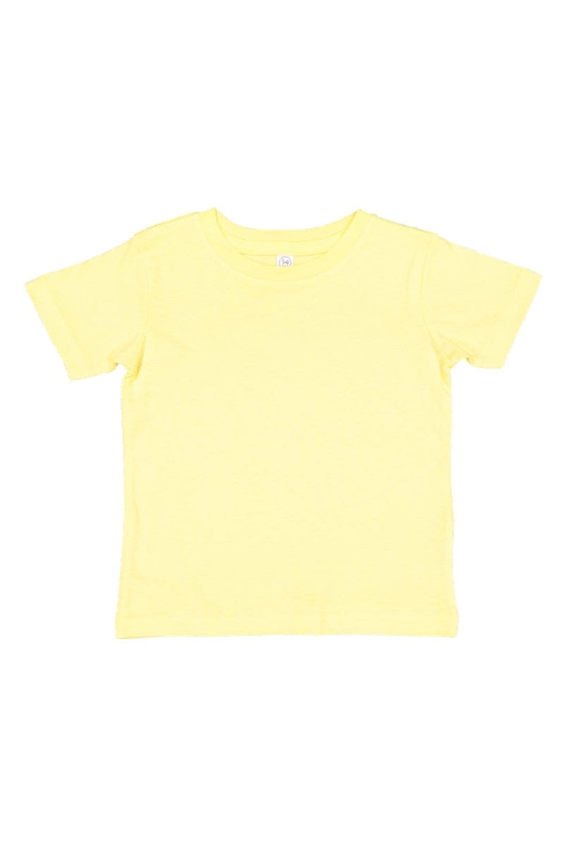 Rabbit Skins Infant/Toddler 6MOS / Butter Rabbit Skins 3322: Infant Fine Jersey T-Shirt, Basic Colors