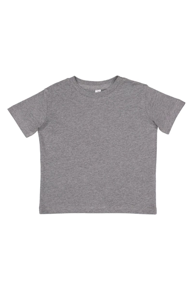 Rabbit Skins Infant/Toddler 6MOS / Granite Heather Rabbit Skins 3322: Infant Fine Jersey T-Shirt, Basic Colors