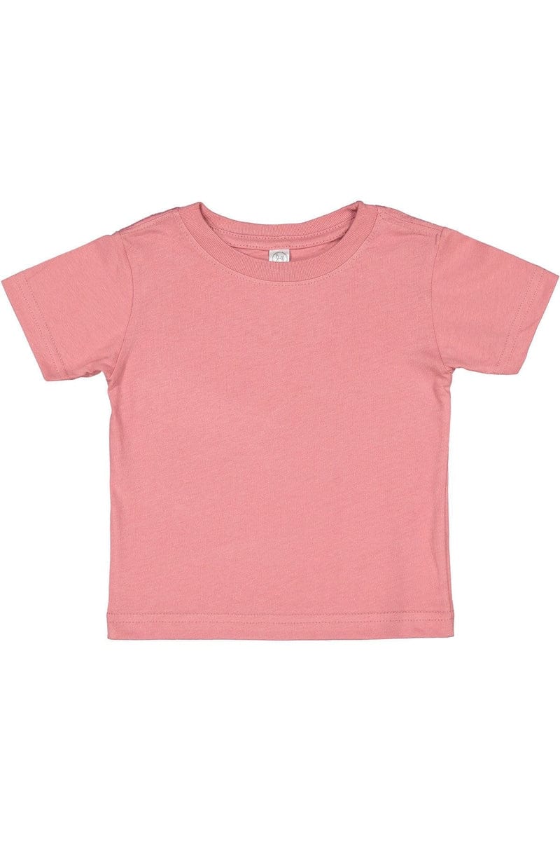 Rabbit Skins Infant/Toddler 6MOS / Mauvelous Rabbit Skins 3322: Infant Fine Jersey T-Shirt, Basic Colors