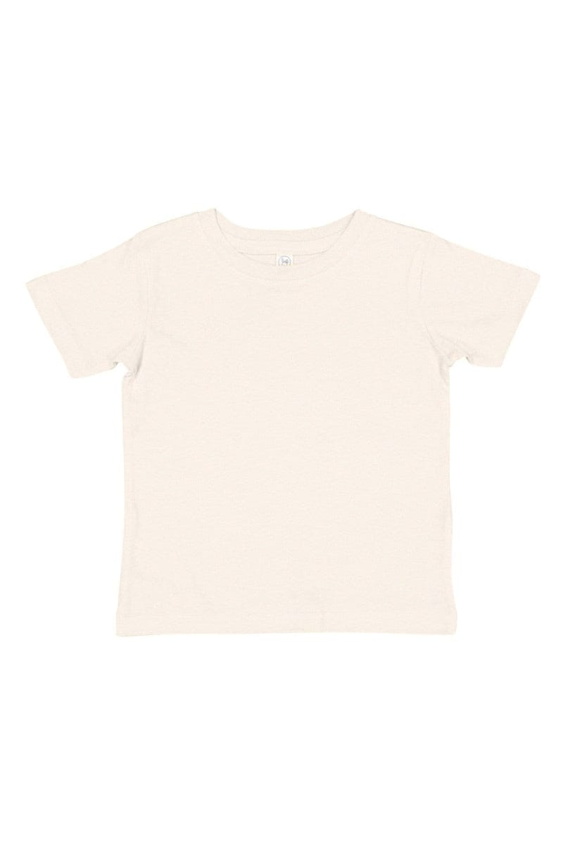 Rabbit Skins Infant/Toddler 6MOS / Natural Heather Rabbit Skins 3322: Infant Fine Jersey T-Shirt, Basic Colors