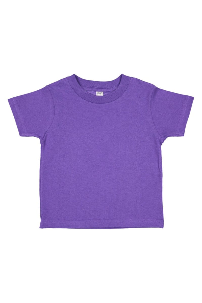 Rabbit Skins Infant/Toddler 6MOS / Purple Rabbit Skins 3322: Infant Fine Jersey T-Shirt