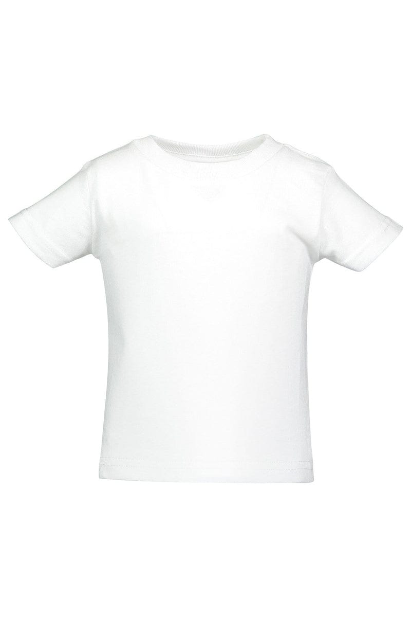Rabbit Skins Infant/Toddler 6MOS / White Rabbit Skins 3401: Infant Cotton Jersey T-Shirt