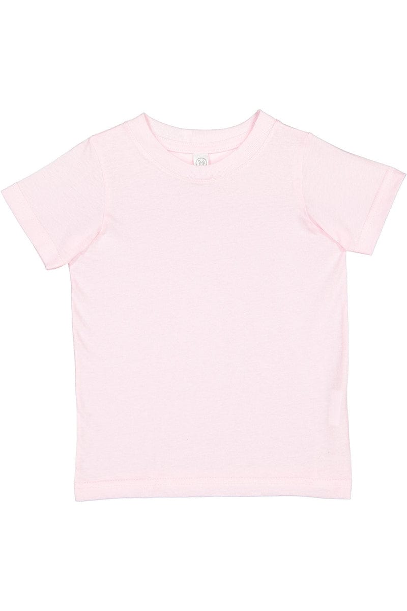 Rabbit Skins Infant/Toddler 7 / Ballerina Rabbit Skins 3321: Toddler Fine Jersey T-Shirt, Basic Colors