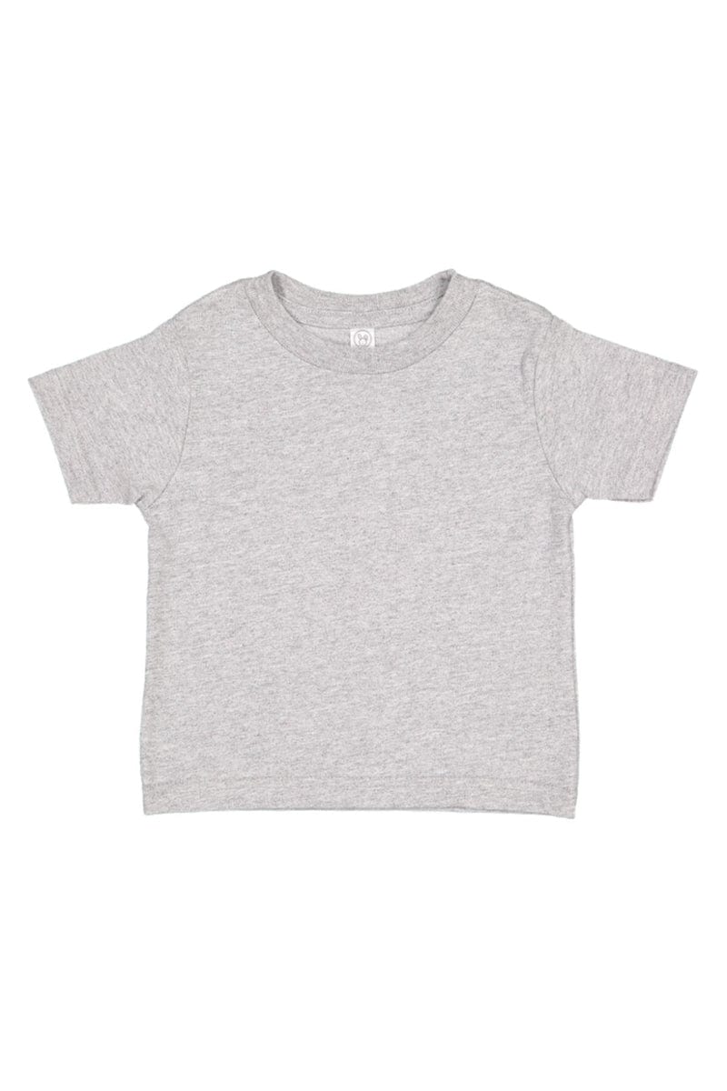Rabbit Skins Infant/Toddler 7 / Heather Rabbit Skins 3321: Toddler Fine Jersey T-Shirt