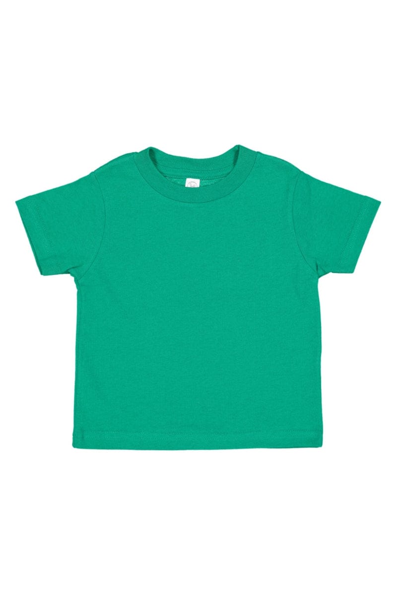 Rabbit Skins Infant/Toddler 7 / Kelly Rabbit Skins 3321: Toddler Fine Jersey T-Shirt, Basic Colors