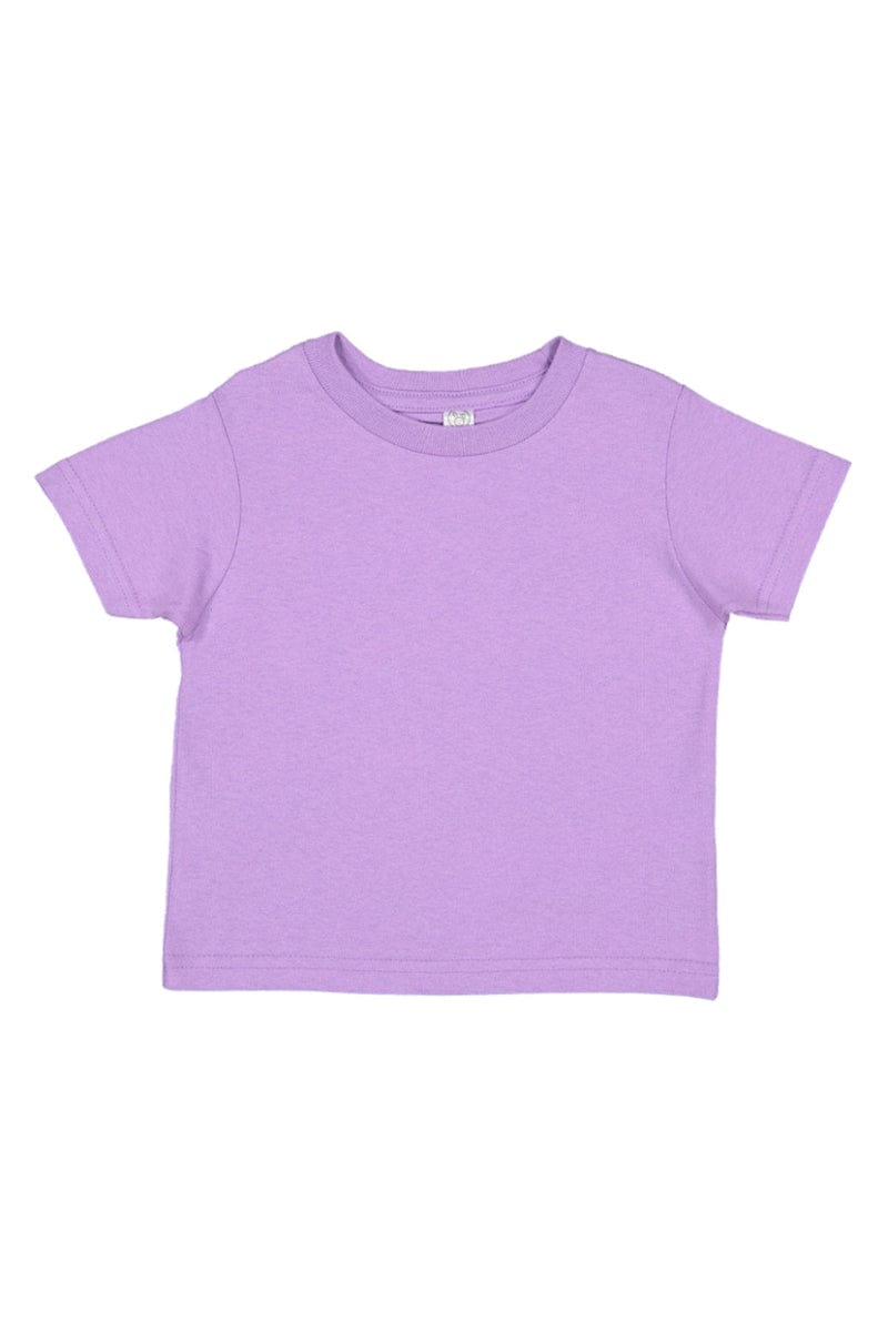 Rabbit Skins Infant/Toddler 7 / Lavender Rabbit Skins 3321: Toddler Fine Jersey T-Shirt, Basic Colors