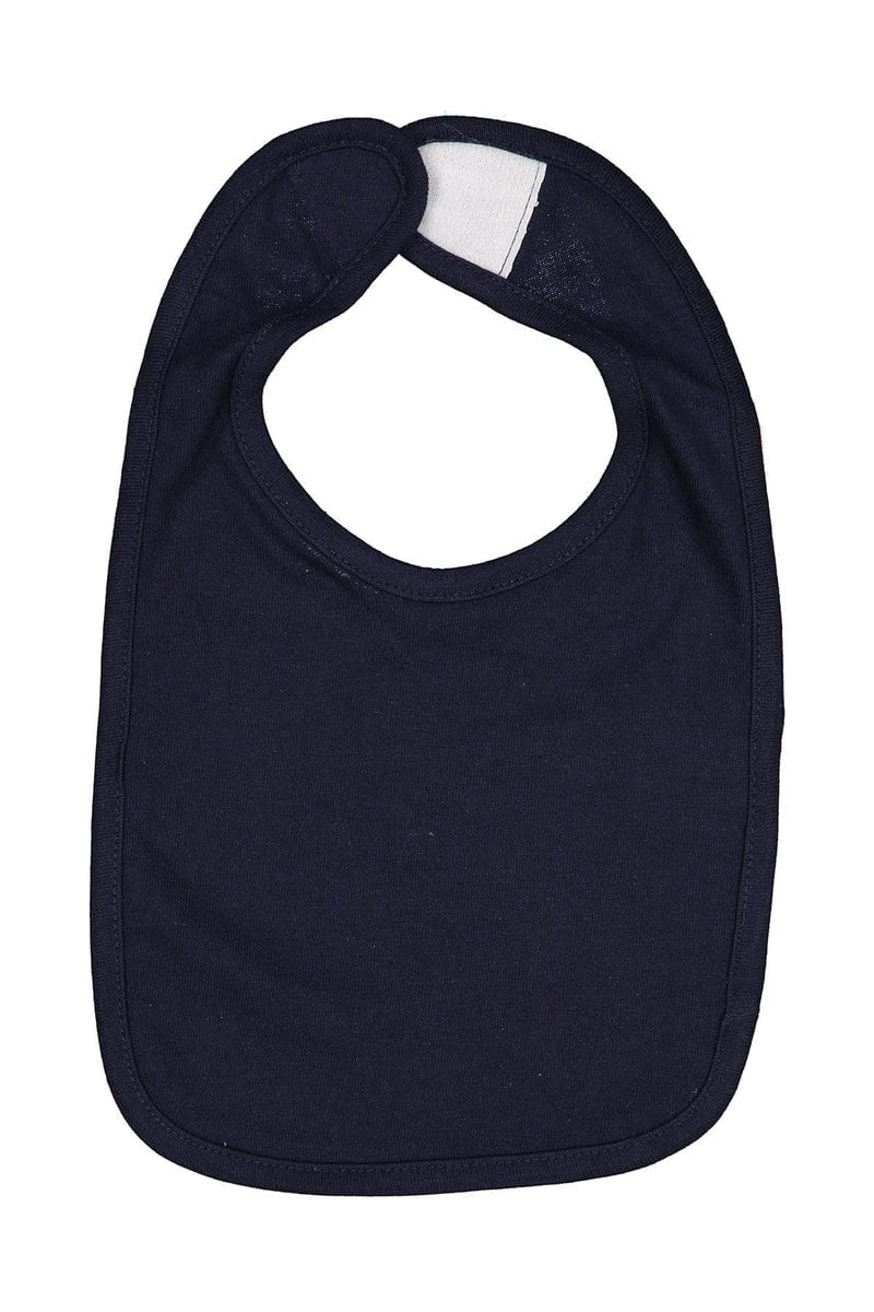 Rabbit Skins Infant/Toddler OS / Navy Rabbit Skins RS1005: Infant Premium Jersey Bib