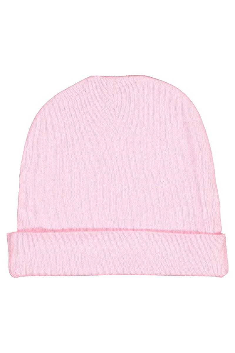 Rabbit Skins Infant/Toddler OS / Pink Rabbit Skins 4451: Infant Baby Rib Cap