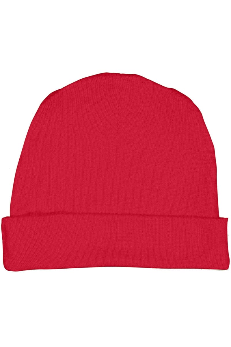 Rabbit Skins Infant/Toddler OS / Red Rabbit Skins 4451: Infant Baby Rib Cap