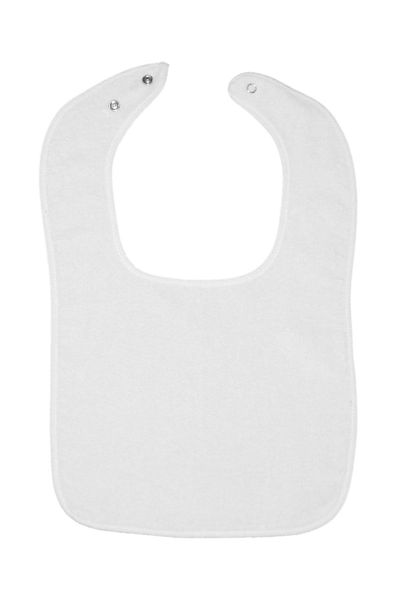 Rabbit Skins Infant/Toddler Rabbit Skins 1003: Infant Contrast Trim Terry Bib