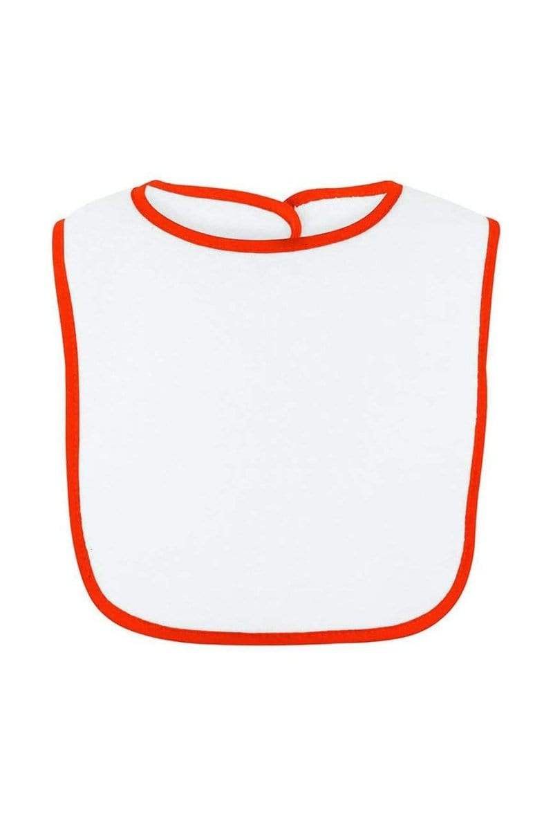 Rabbit Skins Infant/Toddler Rabbit Skins 1003: Infant Contrast Trim Terry Bib