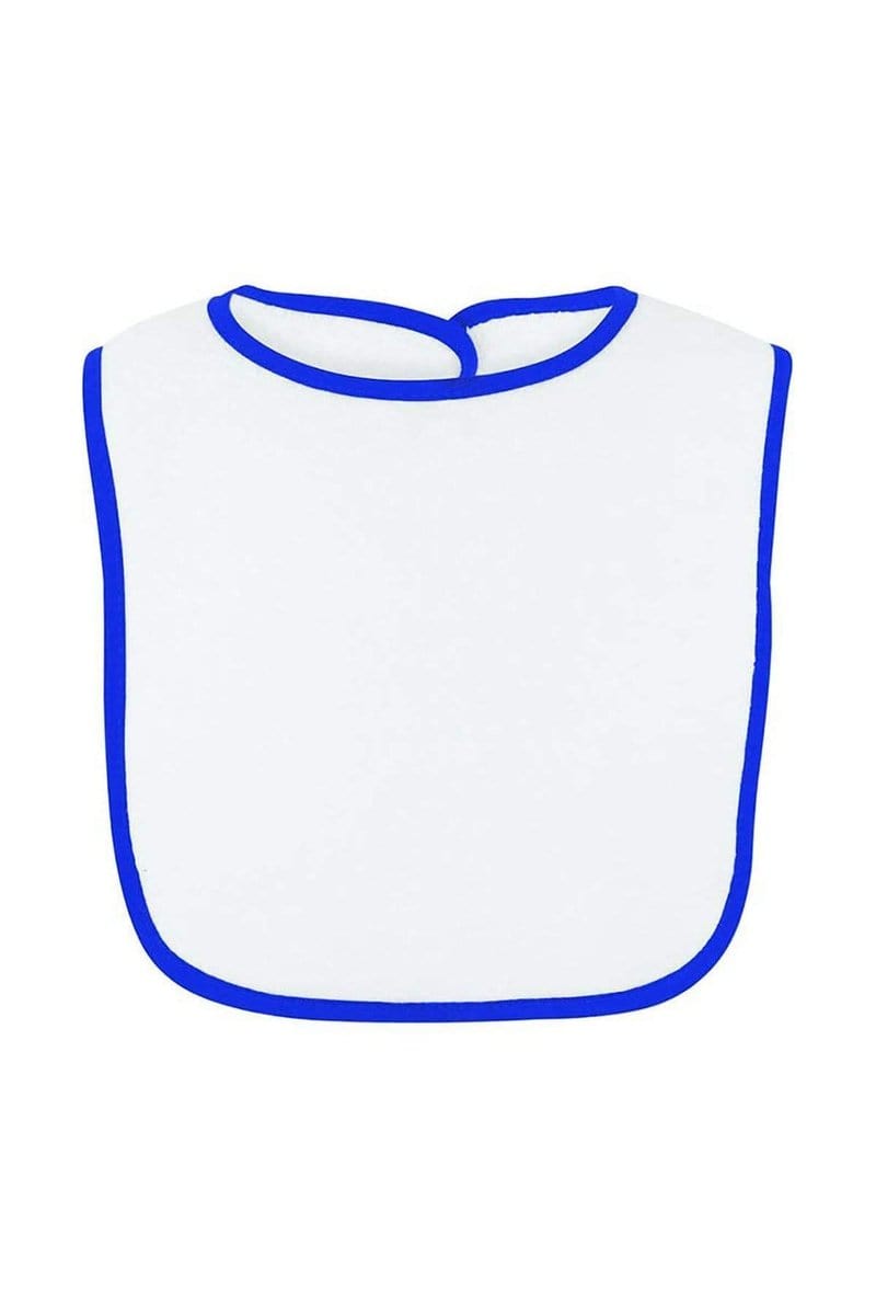 Rabbit Skins Infant/Toddler Rabbit Skins 1003: Infant Contrast Trim Terry Bib