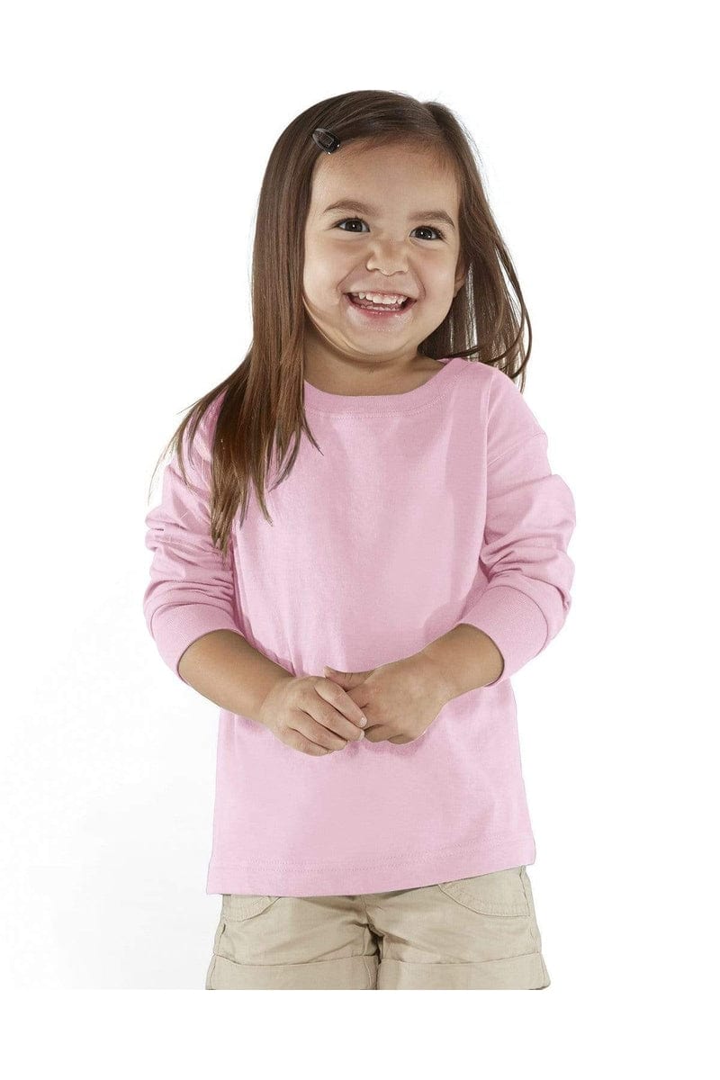 Rabbit Skins Infant/Toddler Rabbit Skins RS3302: Toddler Long-Sleeve Fine Jersey T-Shirt