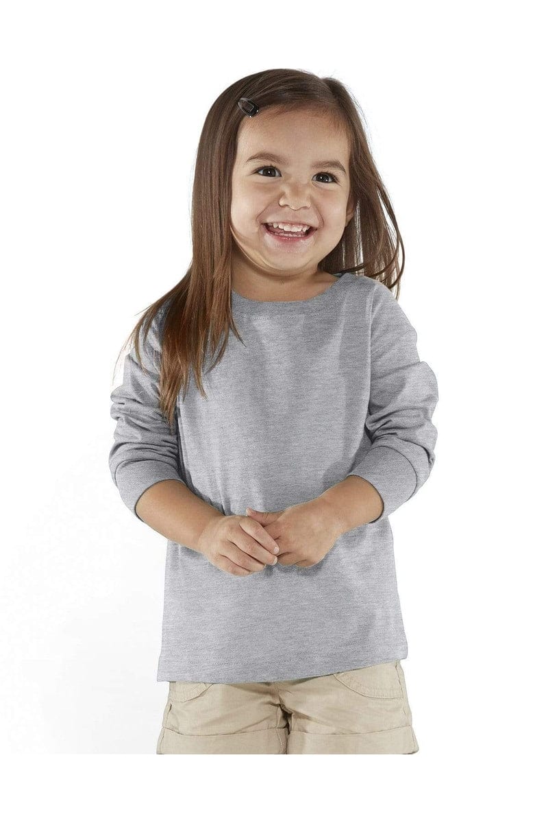 Rabbit Skins Infant/Toddler Rabbit Skins RS3302: Toddler Long-Sleeve Fine Jersey T-Shirt
