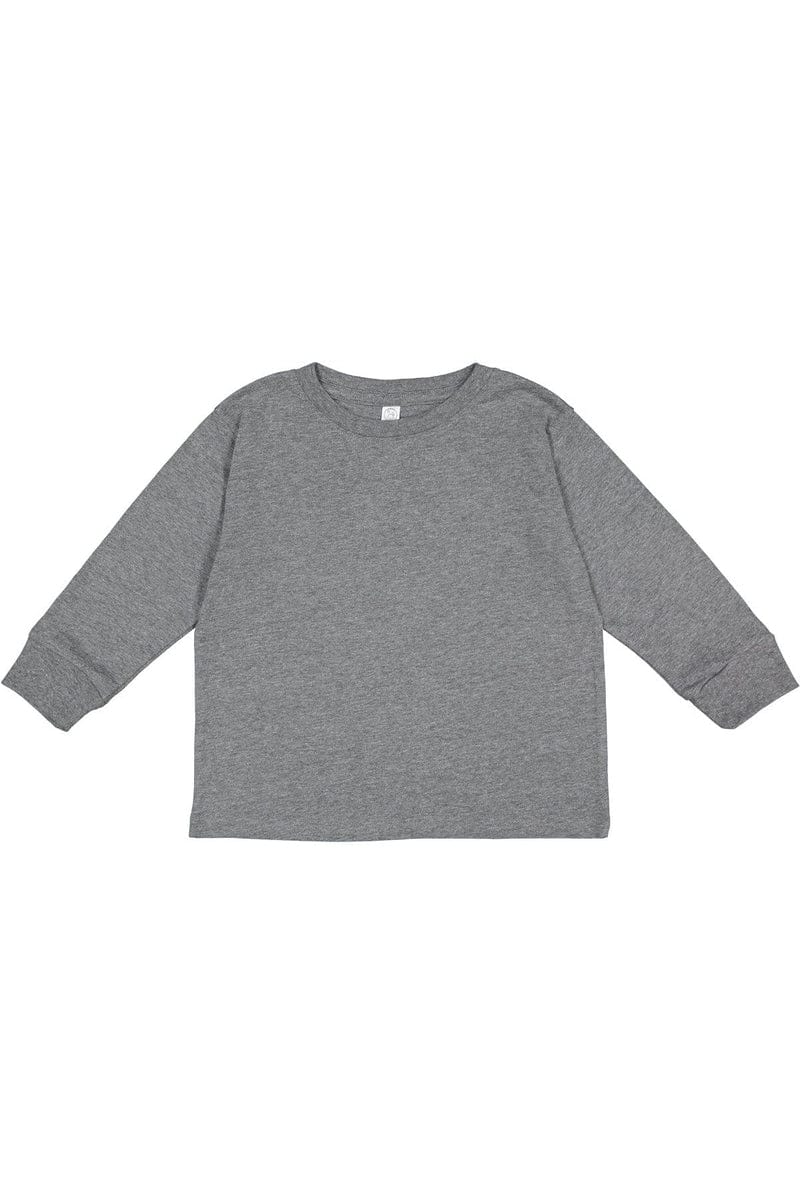 Rabbit Skins Infant/Toddler Rabbit Skins RS3302: Toddler Long-Sleeve Fine Jersey T-Shirt