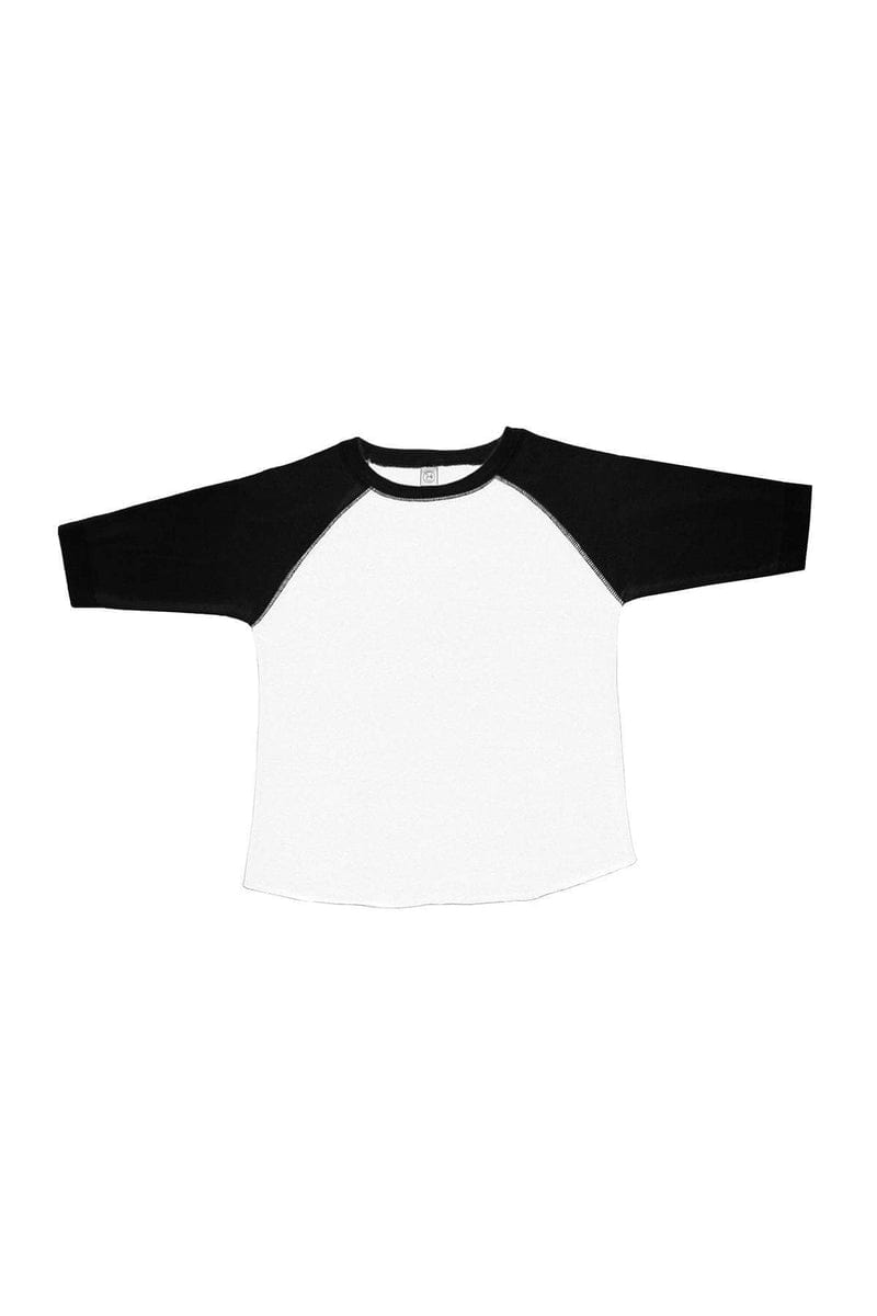 Rabbit Skins Infant/Toddler Rabbit Skins RS3330: Toddler Baseball Fine Jersey T-Shirt